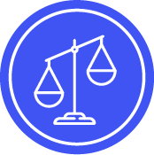 Scales Whiteline Bluebkgrnd