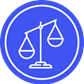 Scales Whiteline Bluebkgrnd